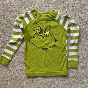 FREE WITH BUNDLE: Hanna Andersson Grinch Pajama Top